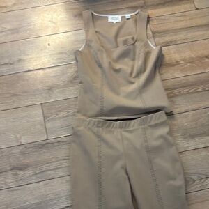 Fifteen Twenty Beige Women's Pantsuit